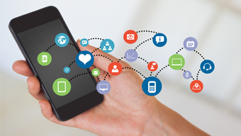 close-up-mobile-phone-with-cloud-apps